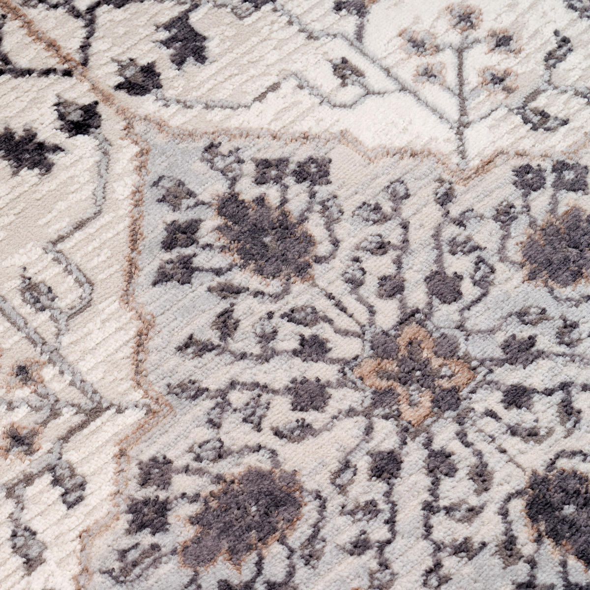 KURZFLORTEPPICH 60/100 cm Foggia 776 - Grau, Textil (60/100cm) - Paco Home