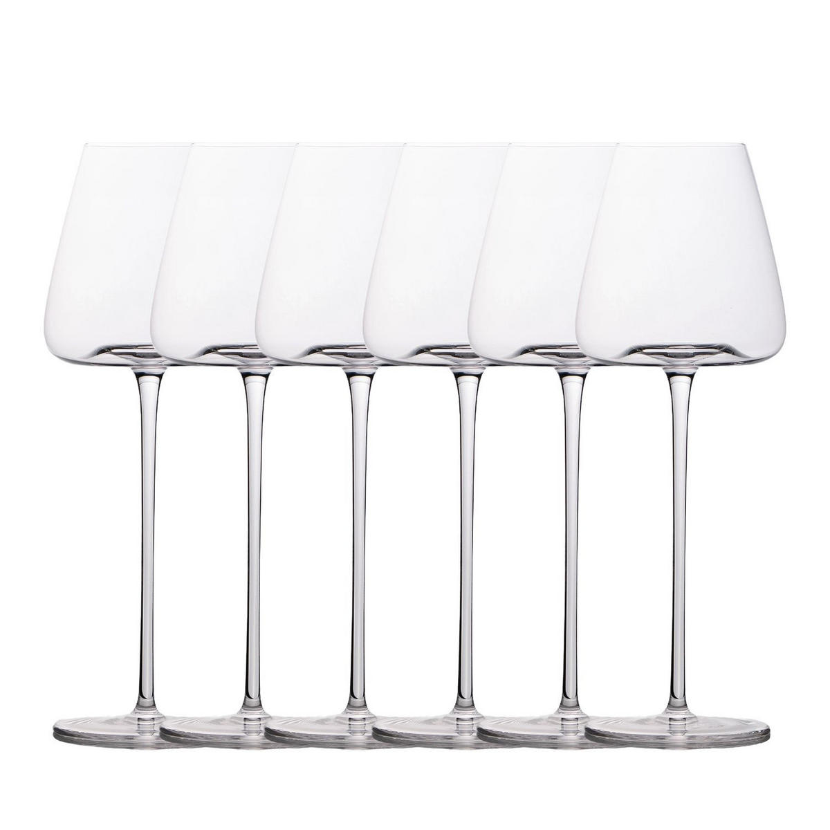 WEINGLÄSER 500 ml (6er Set) - Transparent, Glas (0.5L) - Intirilife