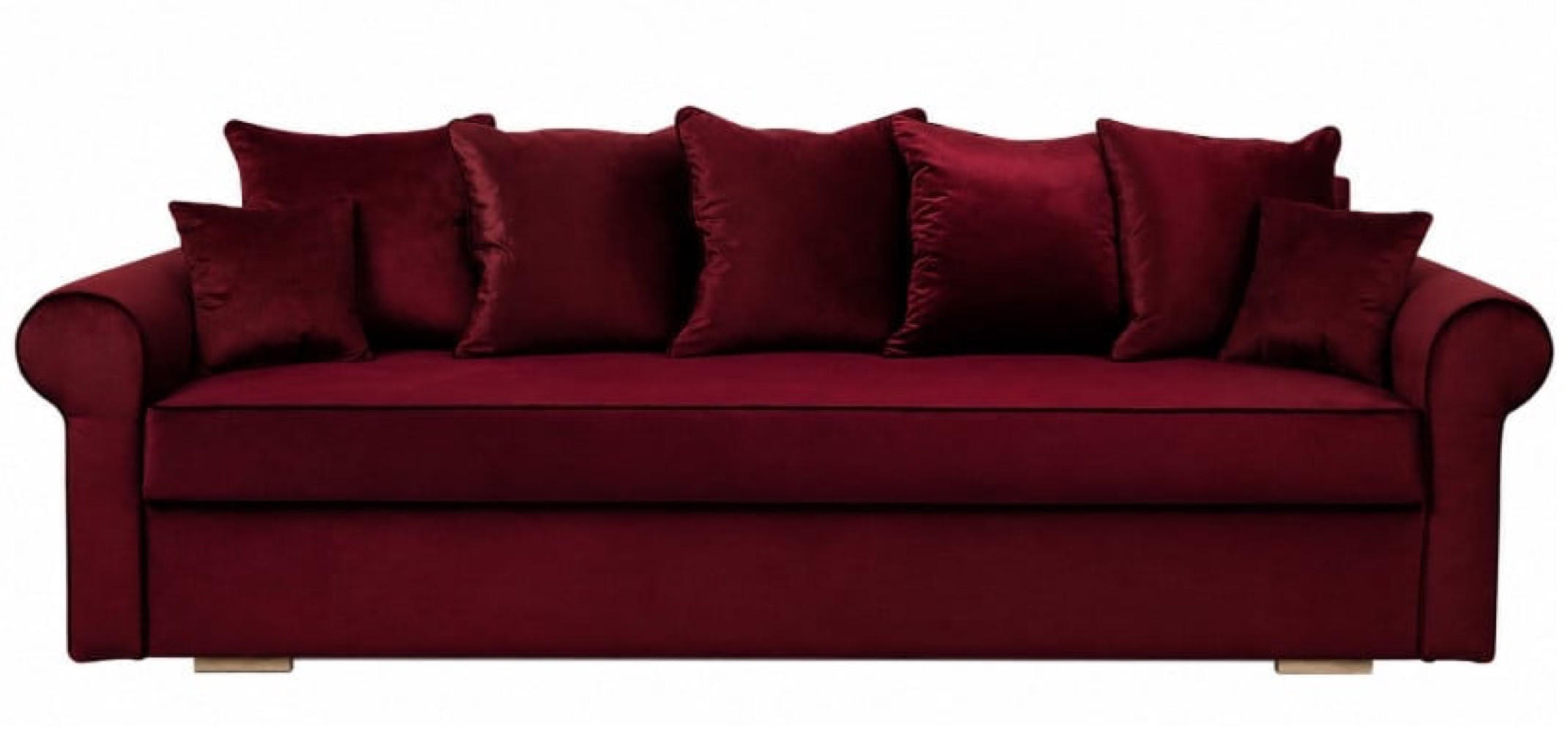 SOFA Rosa Vivia - Pink, Holzwerkstoff (237/100/85cm) - Sepro Meble