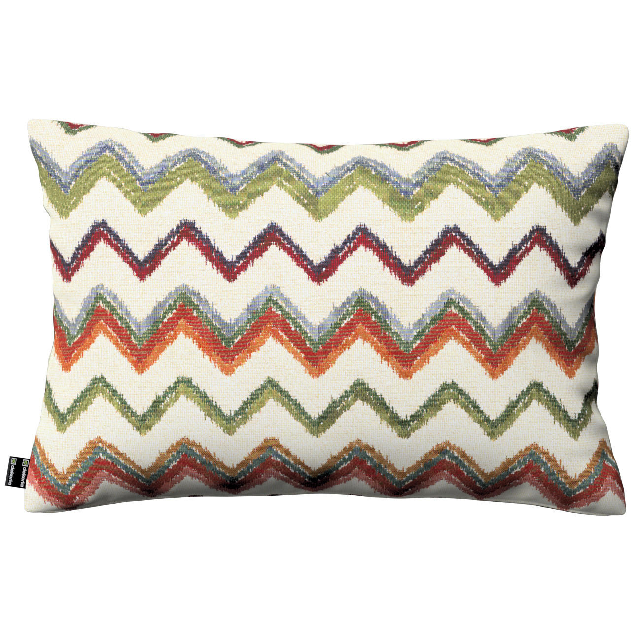 KISSENHÜLLE Cosy Home beige- grün, 60x40 cm - Grün, Textil (60/40cm) - Dekoria