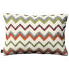 KISSENHÜLLE Cosy Home beige- grün, 60x40 cm - Grün, Textil (60/40cm) - Dekoria