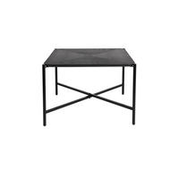COUCHTISCH Marcio - Schwarz - 40/40/50 cm - Schwarz, Metall (40/40/50cm)