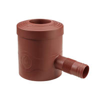 REGENSAMMLER DN 68-100, braun - Braun, Kunststoff (11.5/18/30cm) - GARANTIA