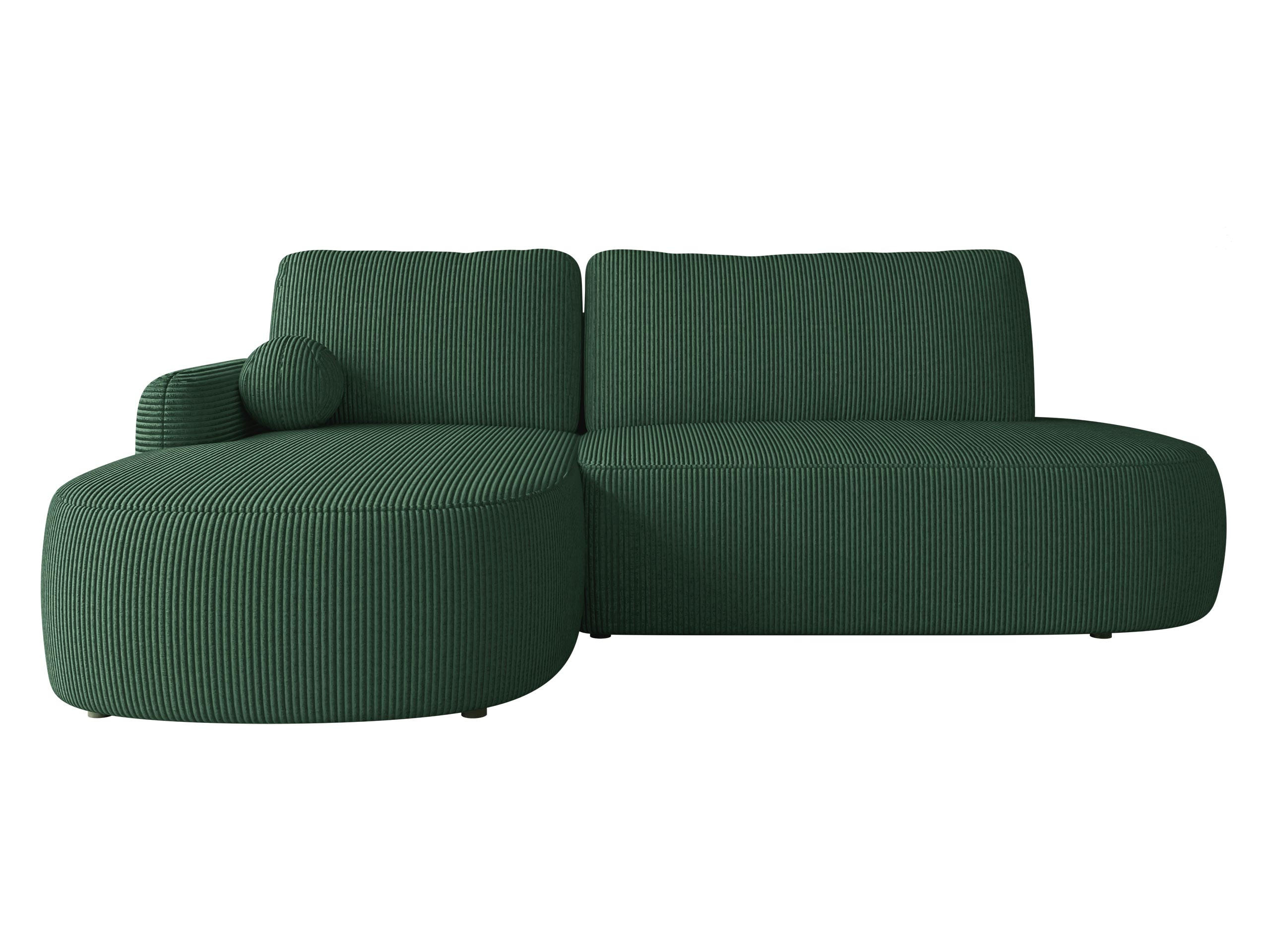 COLTAR Loridu O Reiat, Stanga - verde închis/negru, material plastic/material textil (274/174cm) - MIRJAN24