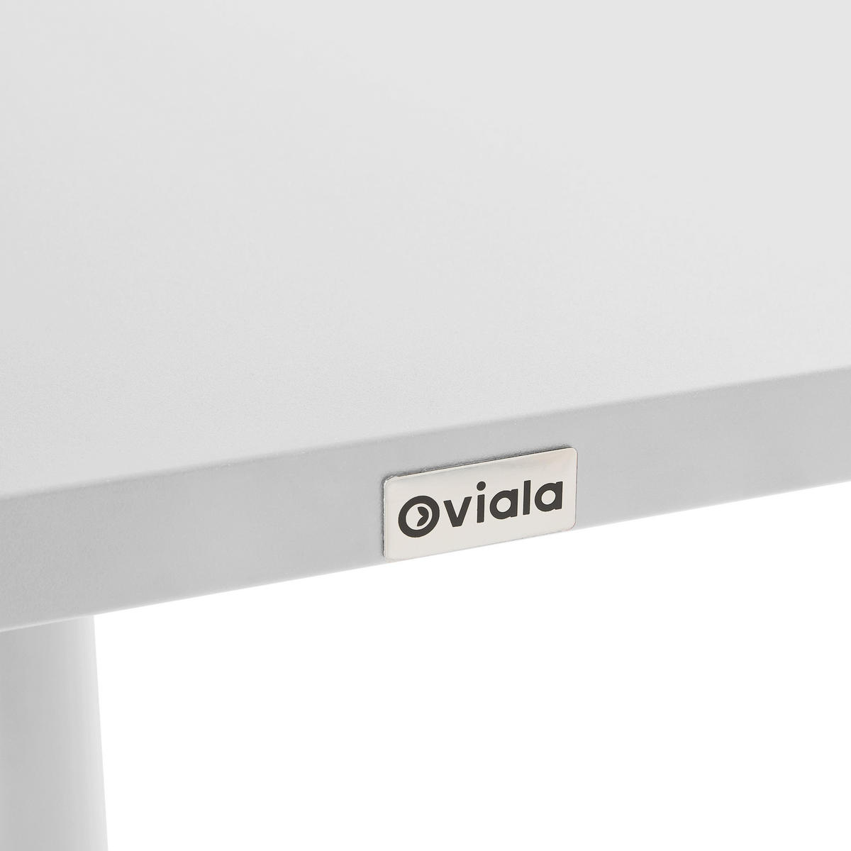 GARTENSET 3-tlg., Weiß - Weiß, Metall - Oviala