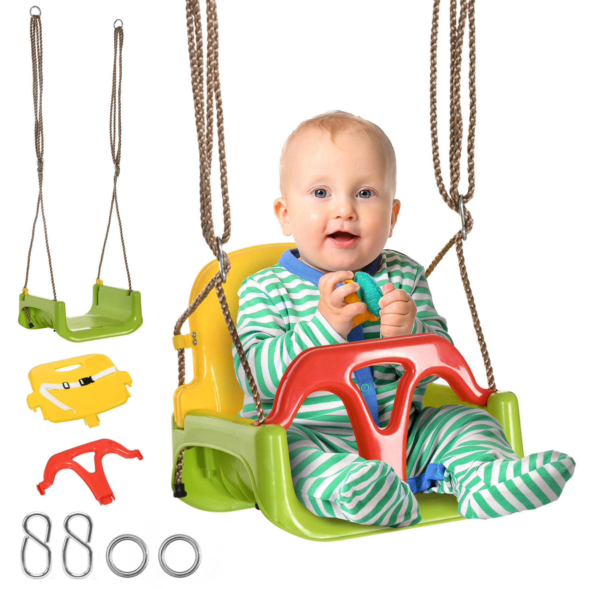 SCHAUKEL DE-09339 Grün - Grün, Kunststoff (33/42cm) - ComfortXL