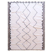 BERBERTEPPICH aus reiner Wolle 249x 348 cm - Weiß, Naturmaterialien (249/348cm) - AFK Living