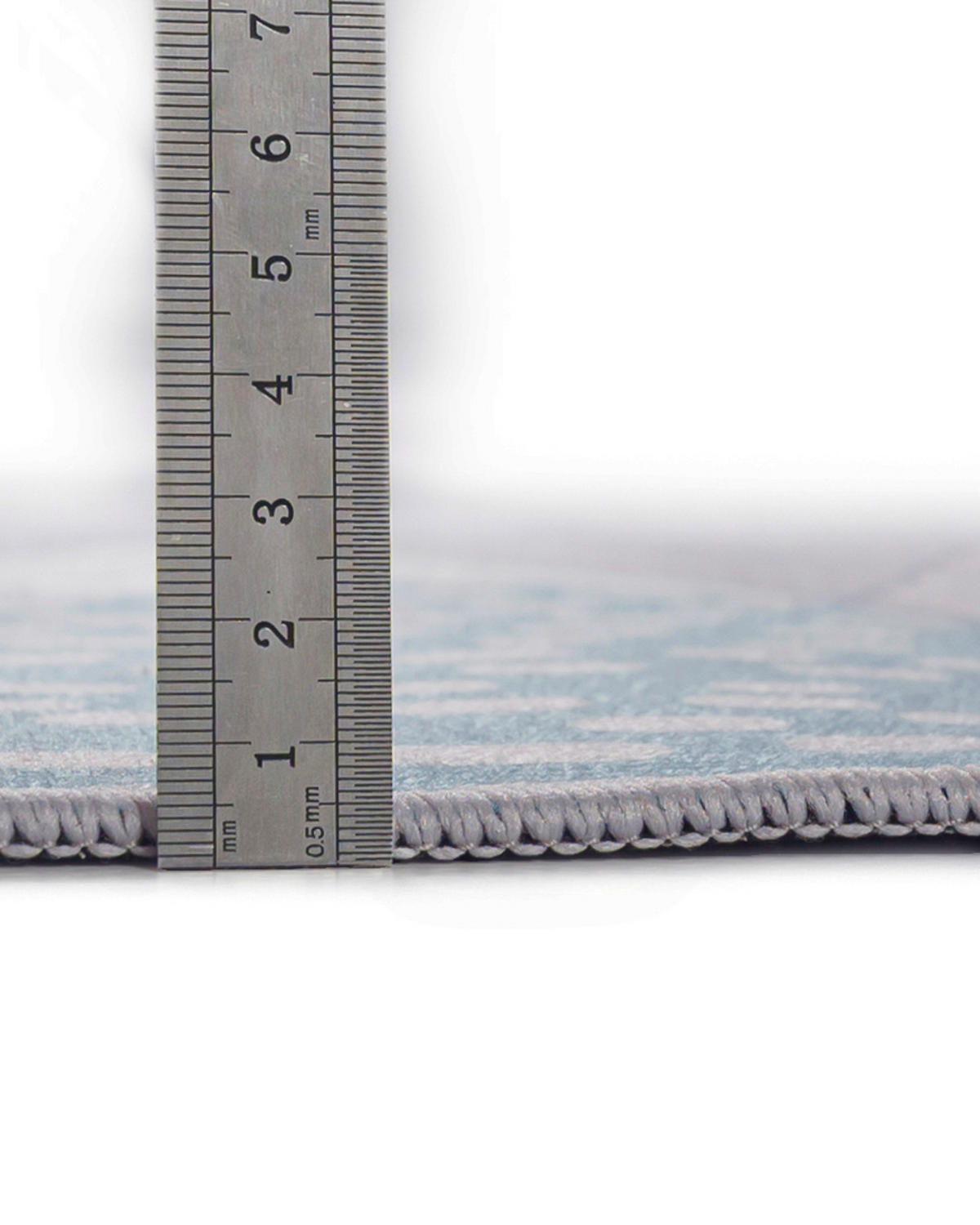 KINDERTEPPICH Bambini Picco Mazovia 120x160cm Blau Grau Berge Kurzflor - Blau, Textil (120/160cm) - Mazovia