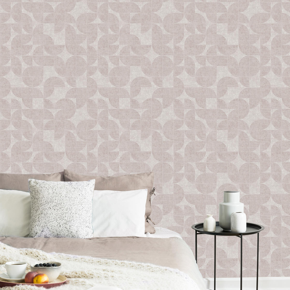 VLIESTAPETE Livia - Pink, Papier/Kunststoff (53/1000cm) - Superfresco Easy