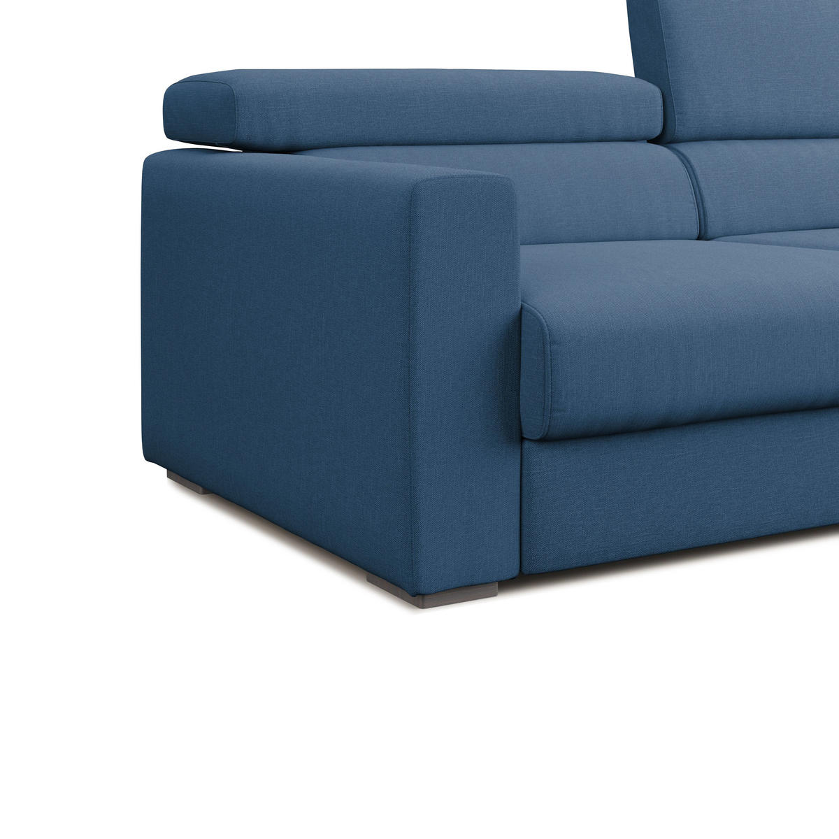 LINEARSOFA Dylan - Blau, Textil (188/89/100cm) - Divani.store