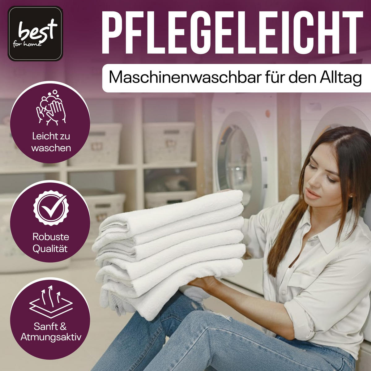 SPANNBETTLAKEN 200/220 cm, Jersey Elastisch 100 % Baumwolle Pflaume - Pflaume, Textil (200/220cm) - Best For Home