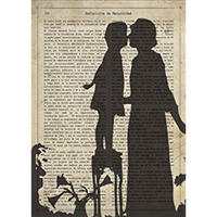 POSTER Mutter Und Tochter A4 Rahmenlos - Klar, Papier (29.7/5/21cm) - Nacnic