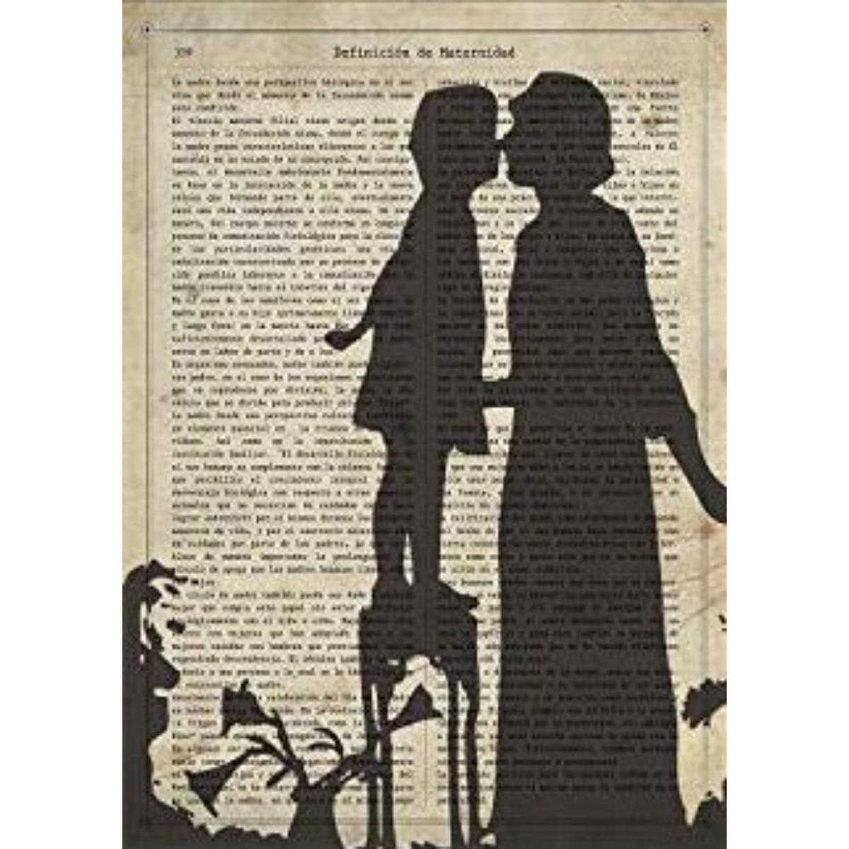 POSTER Mutter Und Tochter A4 Rahmenlos - Klar, Papier (29.7/5/21cm) - Nacnic