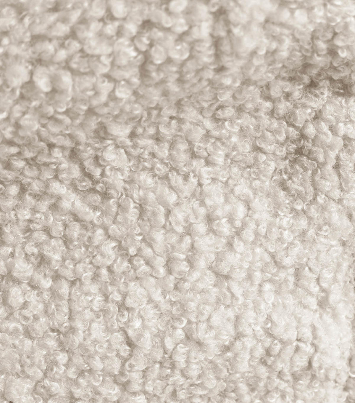 SITZSACK Bouclé Doze - Beige, Textil (100/65/65cm) - Mokebo
