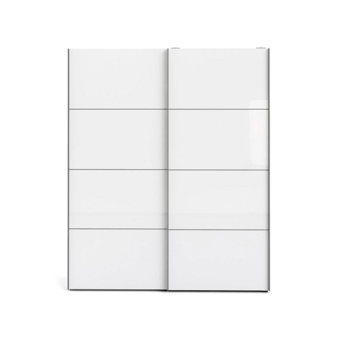 GARDEROBENSCHRANK weiß - Weiß, Holzwerkstoff (182/220/62cm) - ebuy24