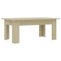 COUCHTISCH Sonoma-Eiche 100x60x42 cm Holzwerkstoff - Hellbraun, Holzwerkstoff (60/100/42cm) - furnicato