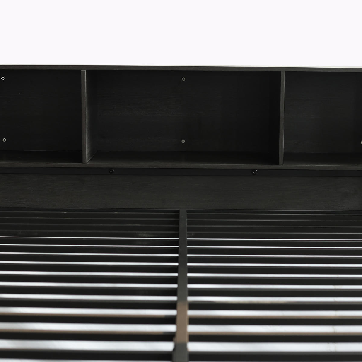 ETAGENBETT Metall Schwarz 90x200/140x200 cm 3-tlg. - Schwarz, Metall (90/200cm) - ComfortXL