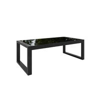 GARTENTISCH 110cm Madera, schwarz - Schwarz, Kunststoff/Metall (55/110/43cm) - Margaret Hadas24