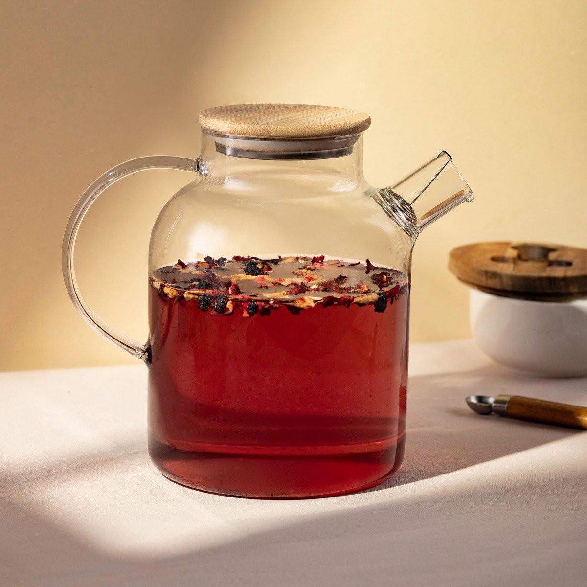 TEEKANNE Saffron 1,8 l - Transparent, Glas (1.8L) - Homla