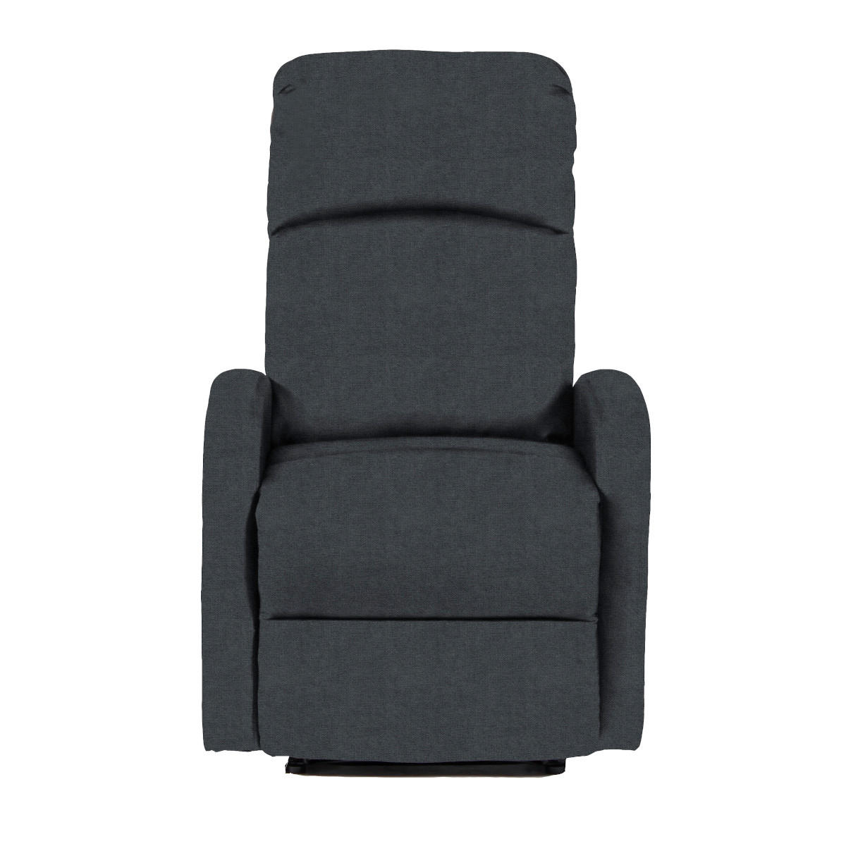 FERNSEHSESSEL LEX Stoff Dunkelgrau - Dunkelgrau/Anthrazit, Textil (65/101/91cm) - SVITA