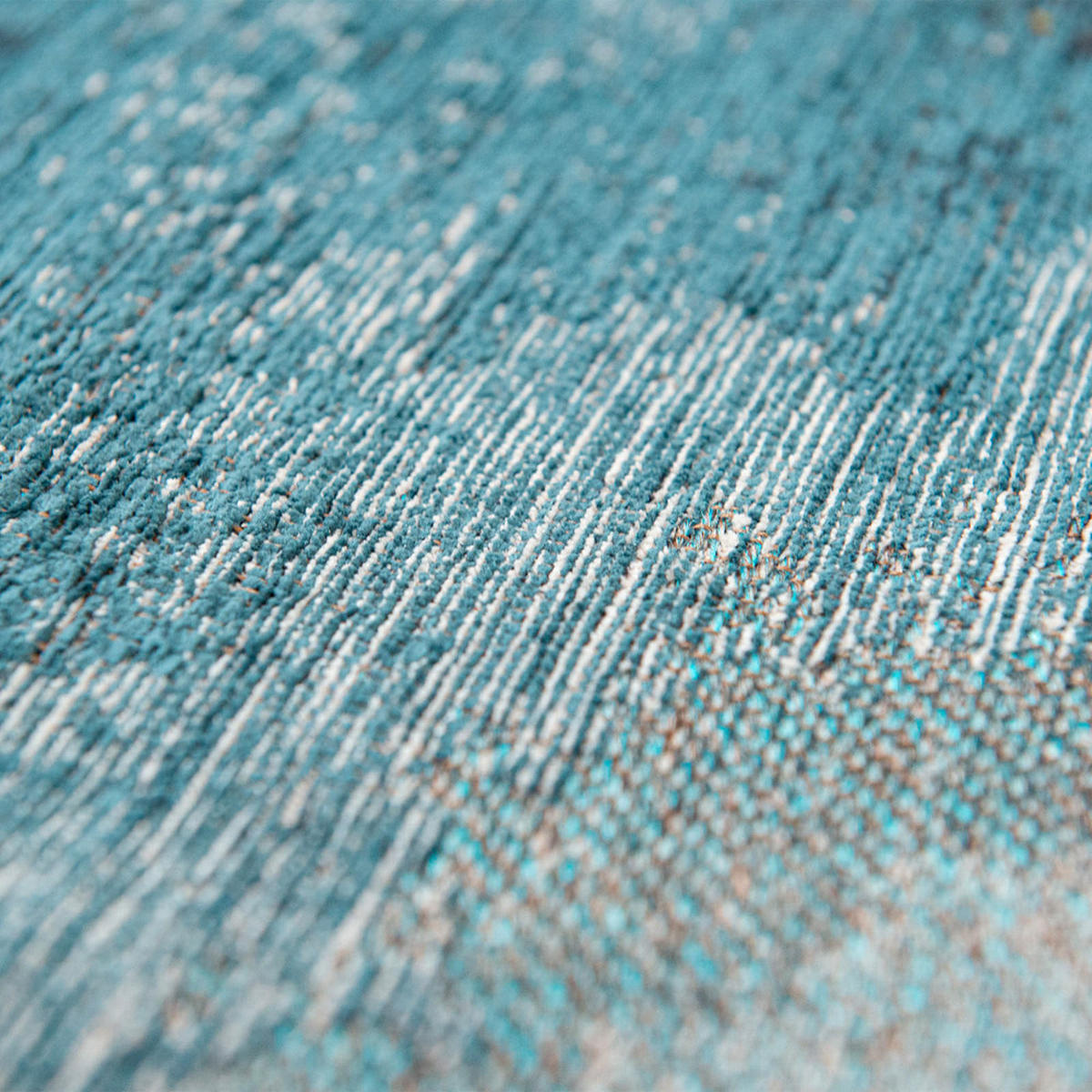 TEPPICH Inkjet Meditation 80/150 cm - Blau, Textil (80/150cm) - Louis De Poortere