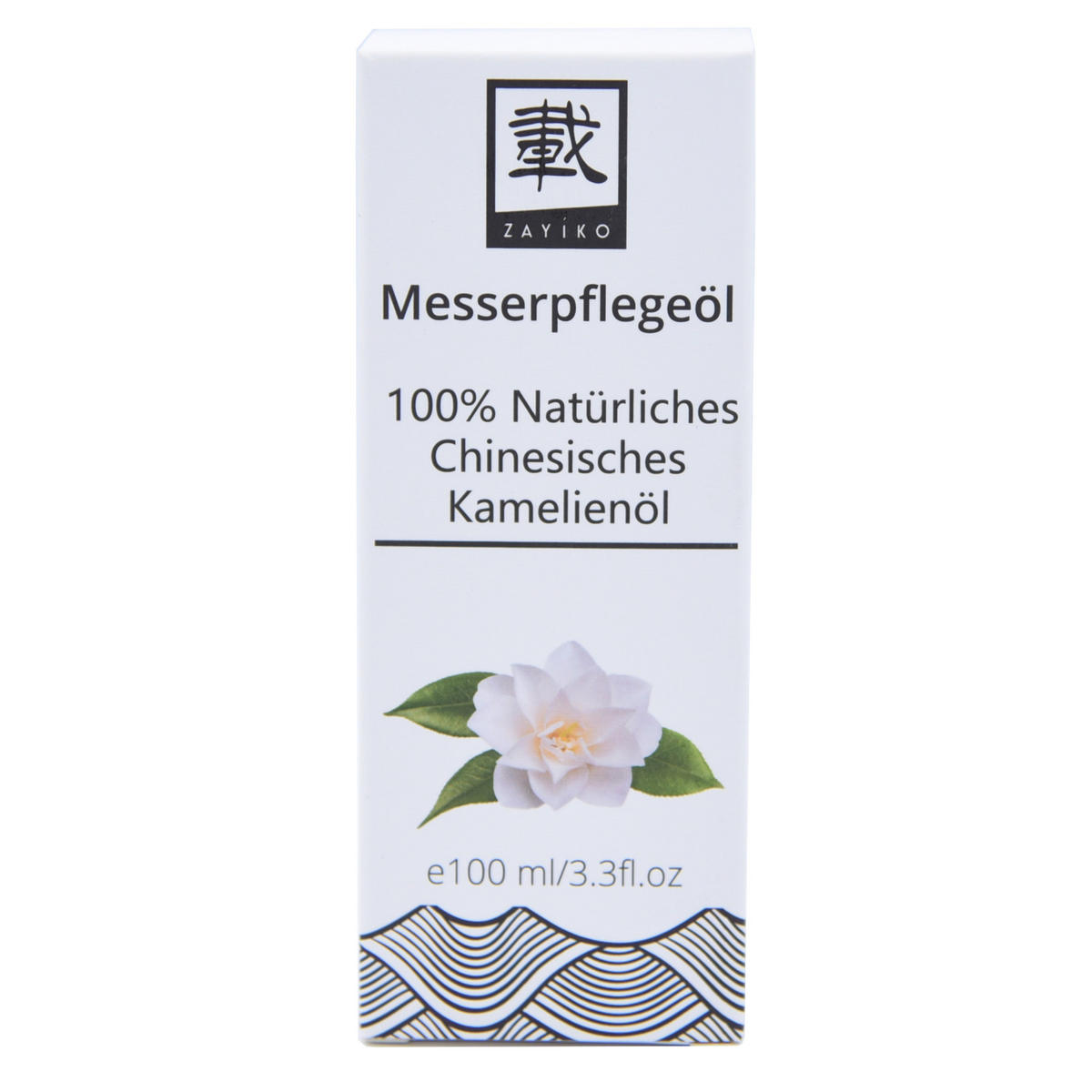 MESSERPFLEGEÖL 100 ml - Gelb, Glas (1cm) - Zayiko
