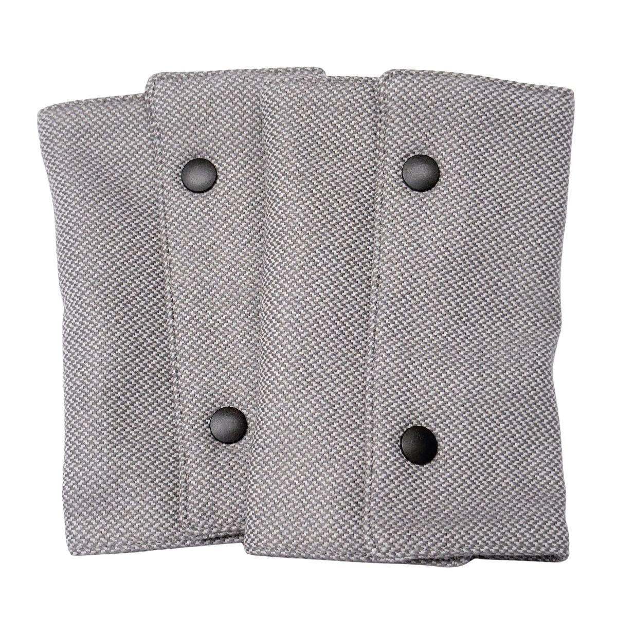 GURTSCHONER für Babytrage & Tragetuch - Hellgrau, Textil (1/0.5/30cm) - Hoppediz