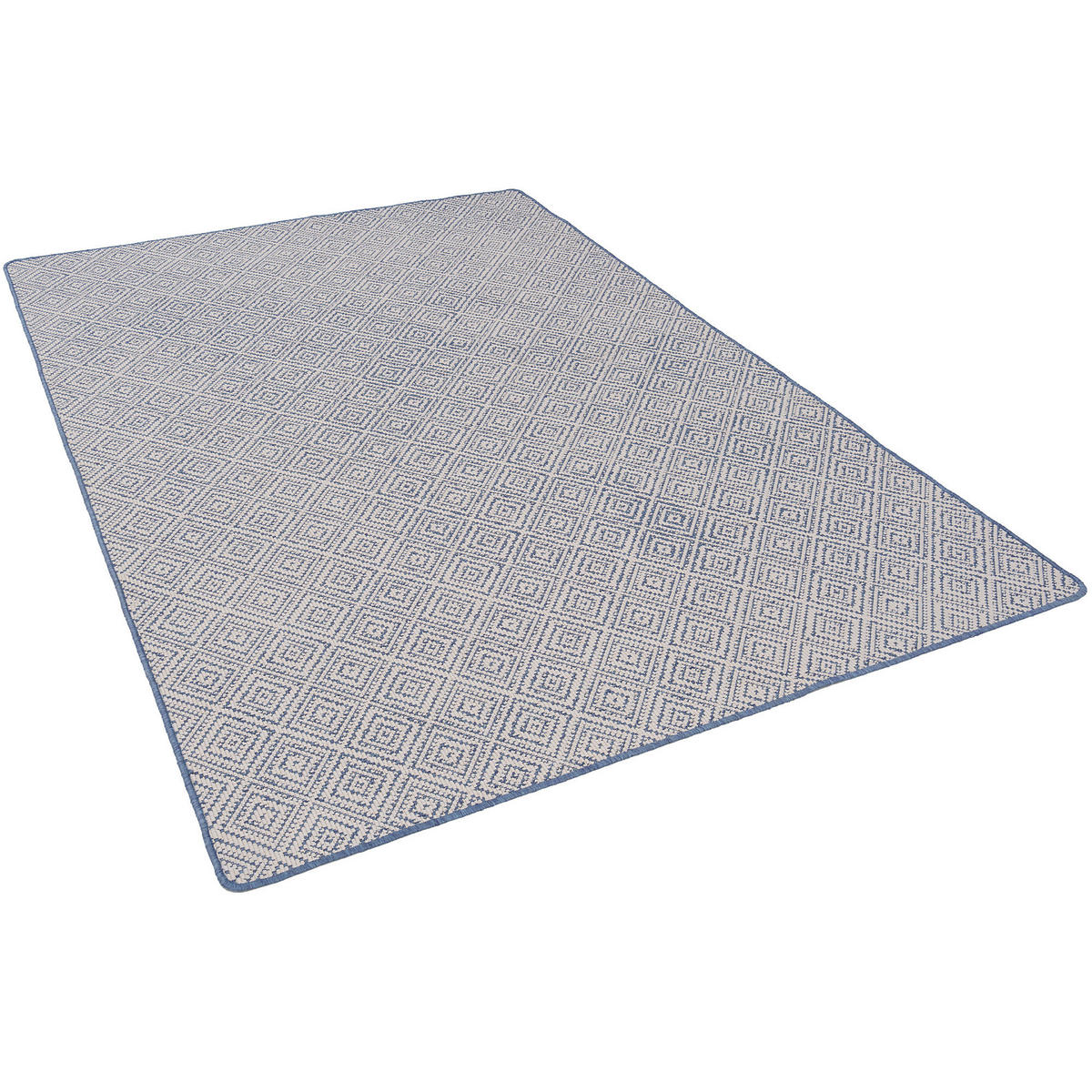 IN- UND OUTDOOR TEPPICH BEIDSEITIG NEWPORT MODERN - Blau, Textil (160/200cm) - Snapstyle
