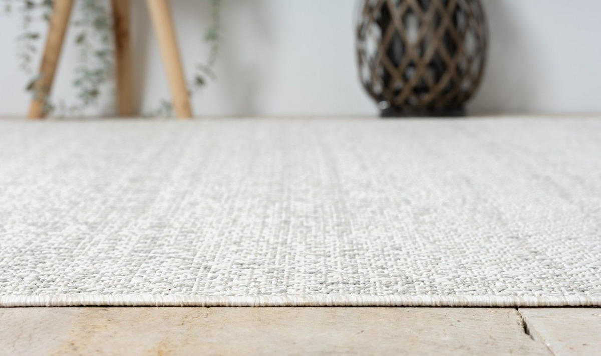 OUTDOORTEPPICH Cathrine Hellgrau,Silberfarben,Creme 200/300 cm - Hellgrau, Textil (200/300cm) - My-Rug