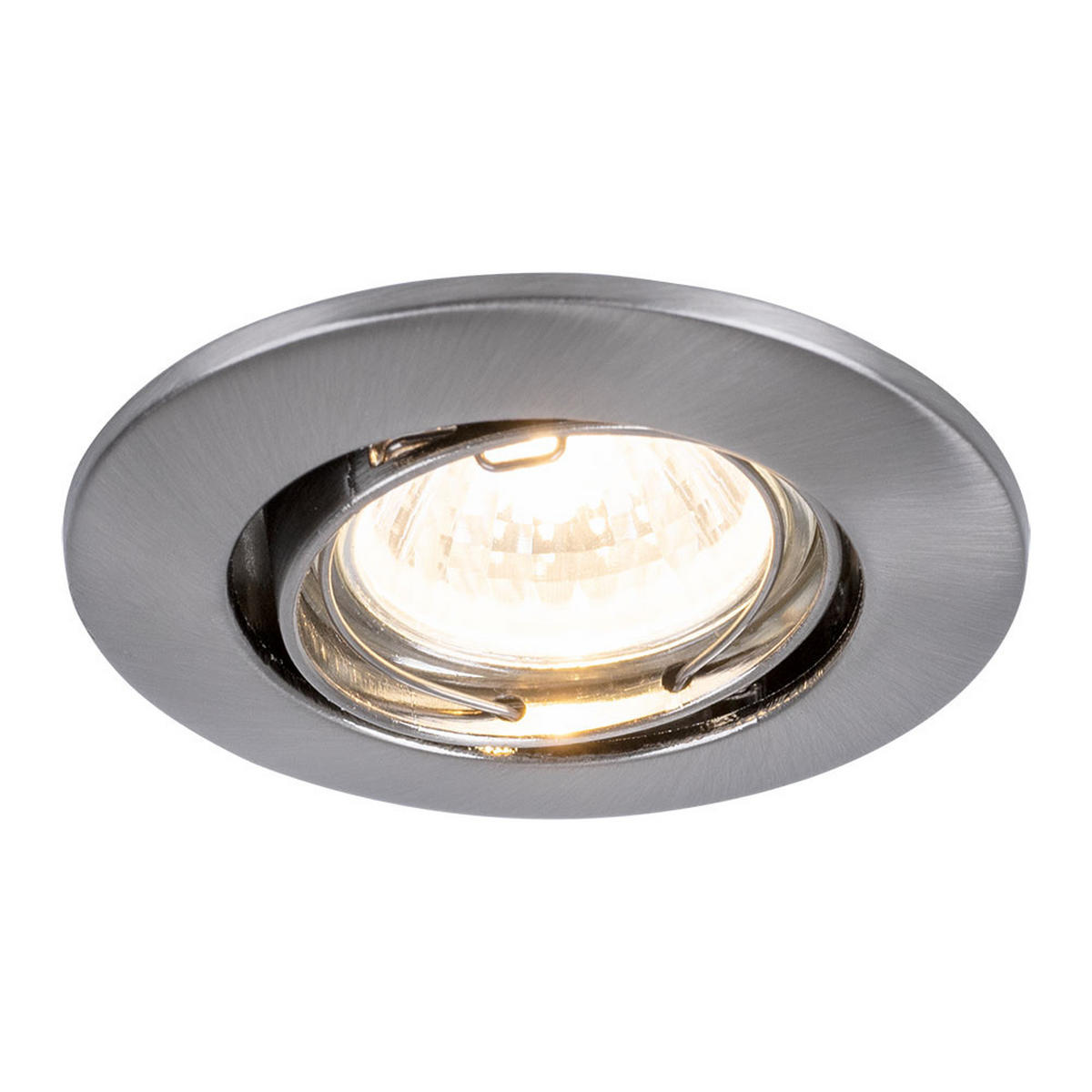 LED DECKENLEUCHTE Silber Aluminium 6er Set - Silberfarben, Metall (8.3/8.3/6cm)