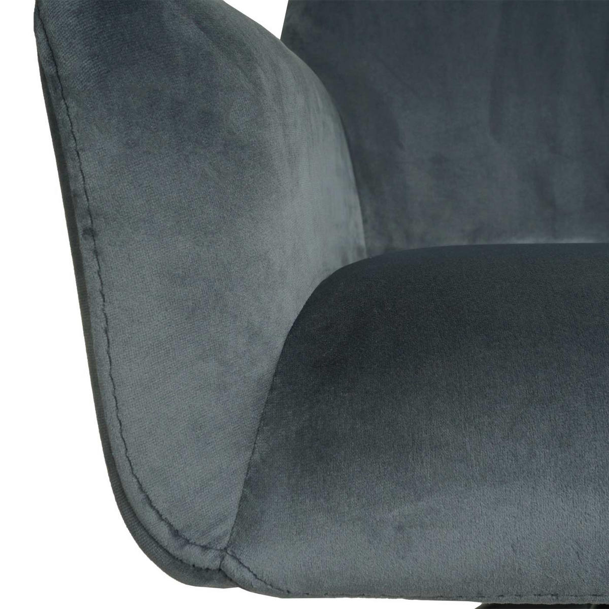 JEDÁLENSKÁ stolička Šedá - sivá, textil (60/87/68cm) - MCW