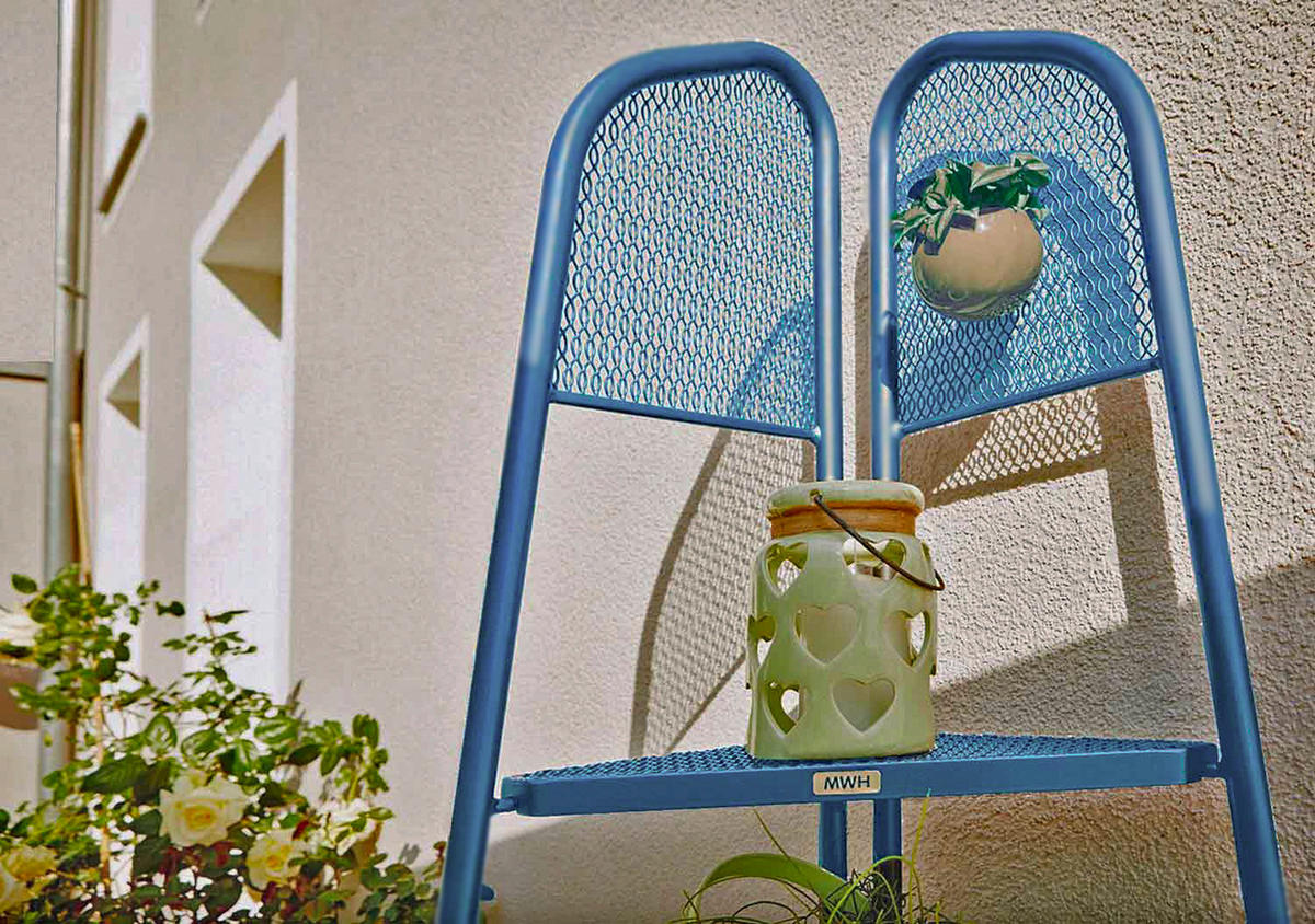 ECKREGAL Edko Stahl Blau 180x48x48cm - Blau, Metall (48/180/48cm) - DELUKE