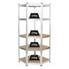 ECKREGAL Ragnar 180x70x40 cm Fachlast 175 kg Verzinkt - Silberfarben, Metall (70/180/40cm) - PROREGAL