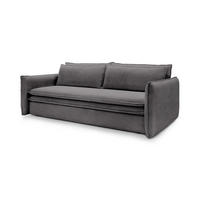 SOFA Lily Braun - Braun, Textil (240/82/95cm) - Pillovely