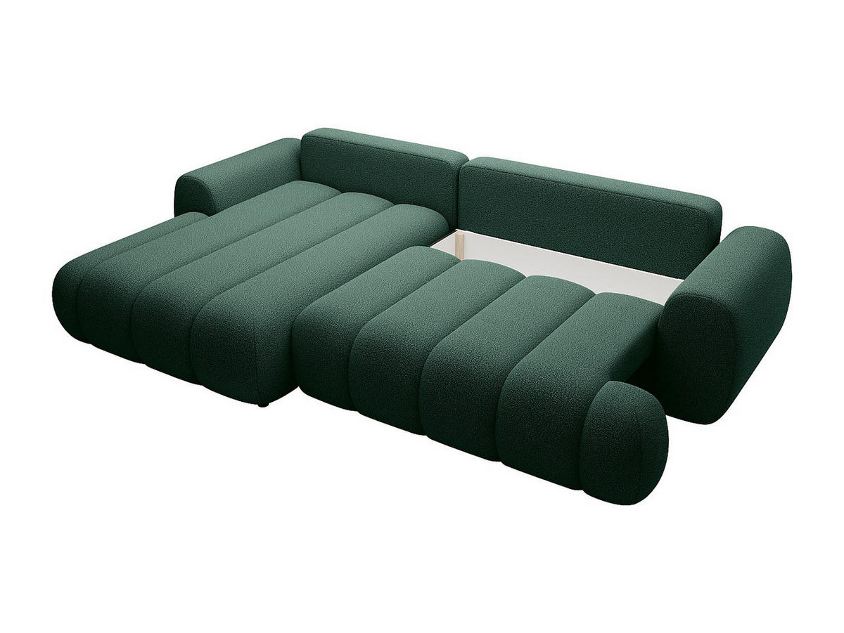 SCHLAFSOFA - 4 Personen - stoff - tannengrün Fridora - Waldgrün, Textil (272/81/168cm) - Vente-Unique