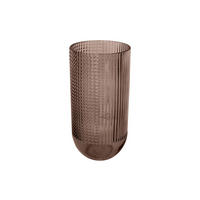 VASE Attract 15/15/30 cm - Braun, Glas (15/30cm) - Present Time