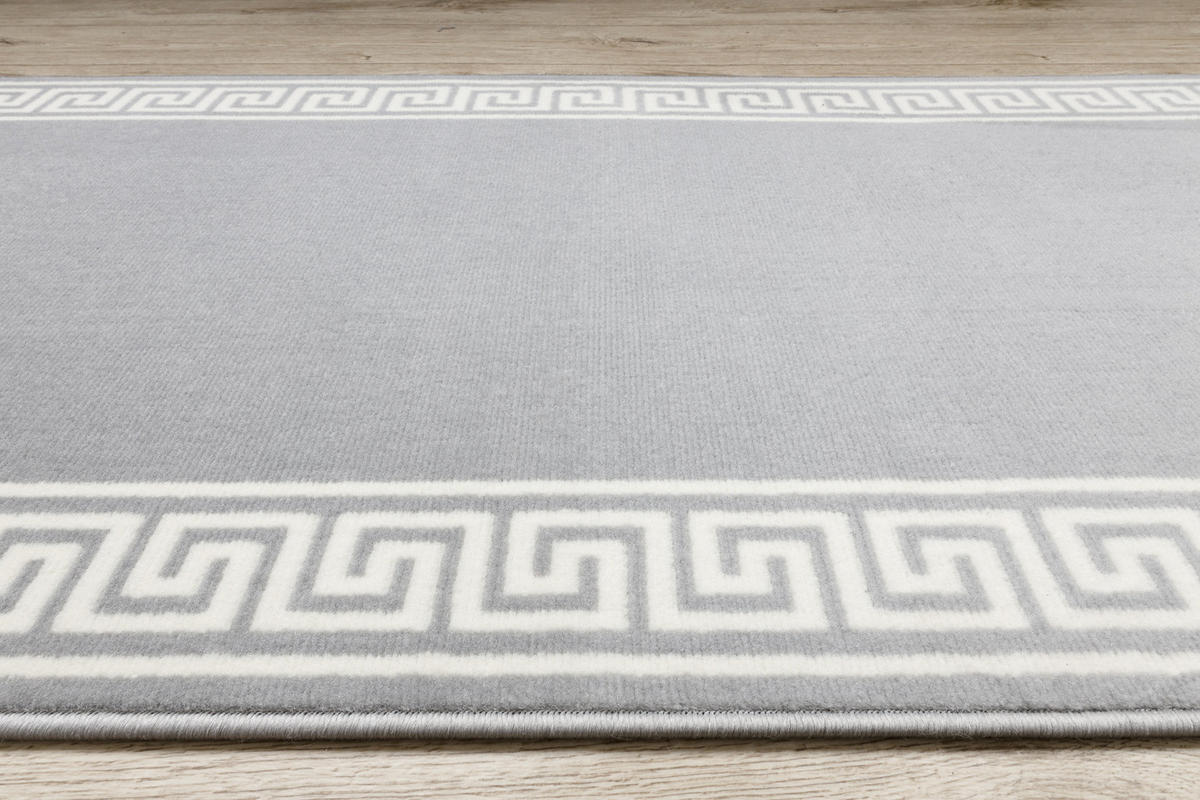 LÄUFER BCF MORAD 80/100 cm - Grau, Textil (80/100cm) - rugsX