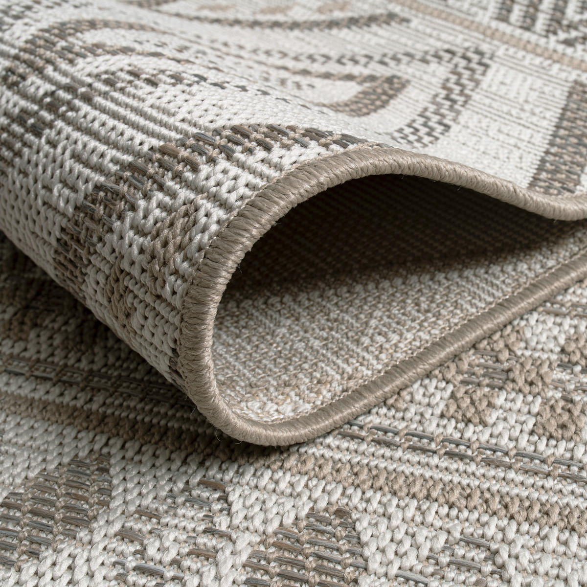 OUTDOORTEPPICH 200/280 cm Vermont 184 - Beige, Textil (200/280cm) - Paco Home