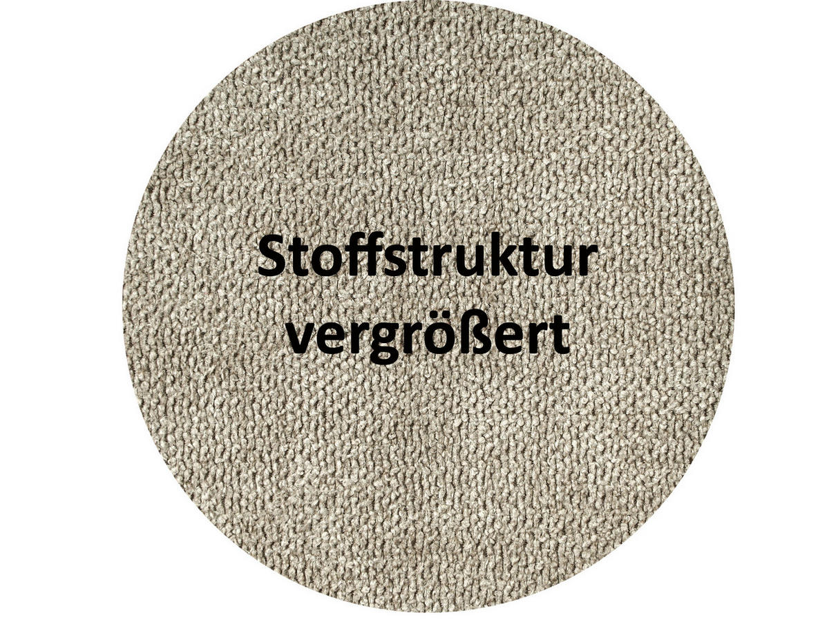 KISSENHÜLLE FarbTon Chenille-Haptik greig-taupe 60/60 cm - Taupe, Textil (60/60cm) - beties Heimtextil
