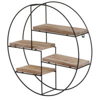 STENSKA POLICA Bež - bež, les (45/45/11cm) - MCW