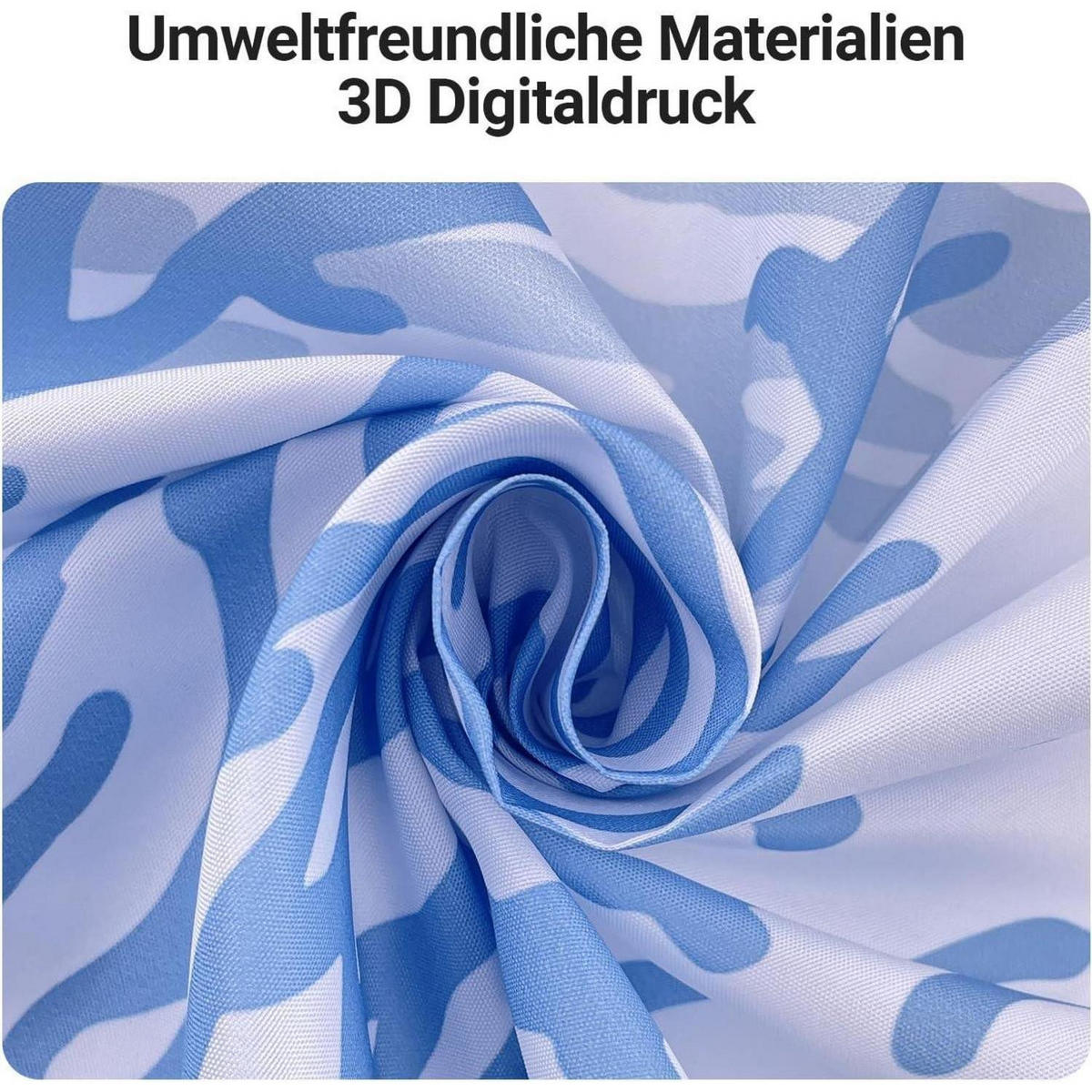 DUSCHVORHANG Unterwassermotiv 120 x 200 cm - Multicolor, Textil (120/200cm)