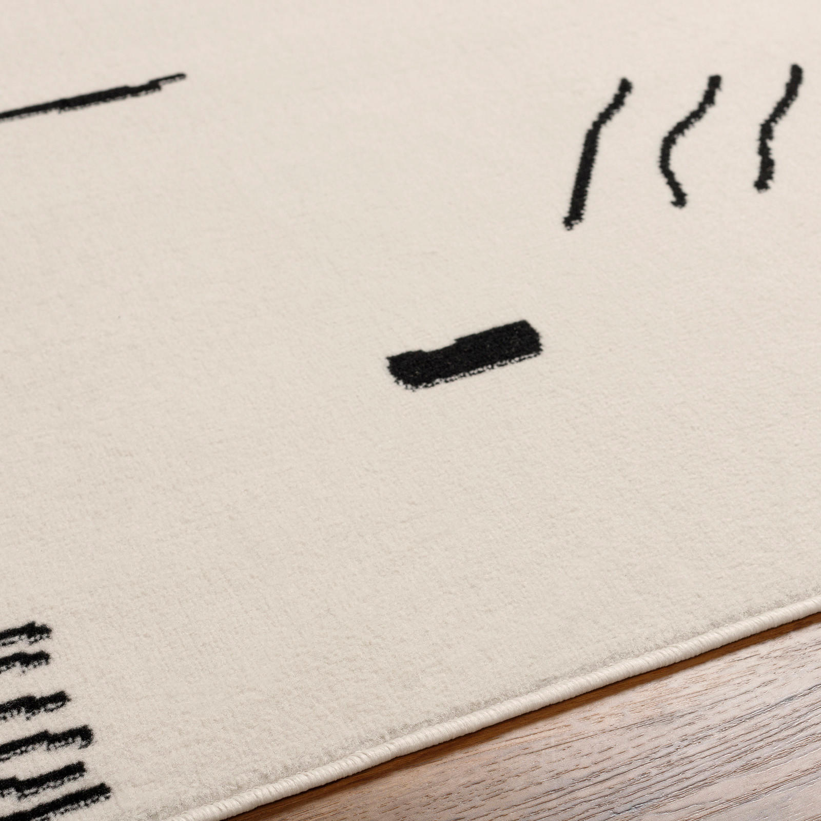 KURZFLORTEPPICH 152/213 cm Weiß - Weiß, Naturmaterialien/Textil (152/213cm) - LIVABLISS