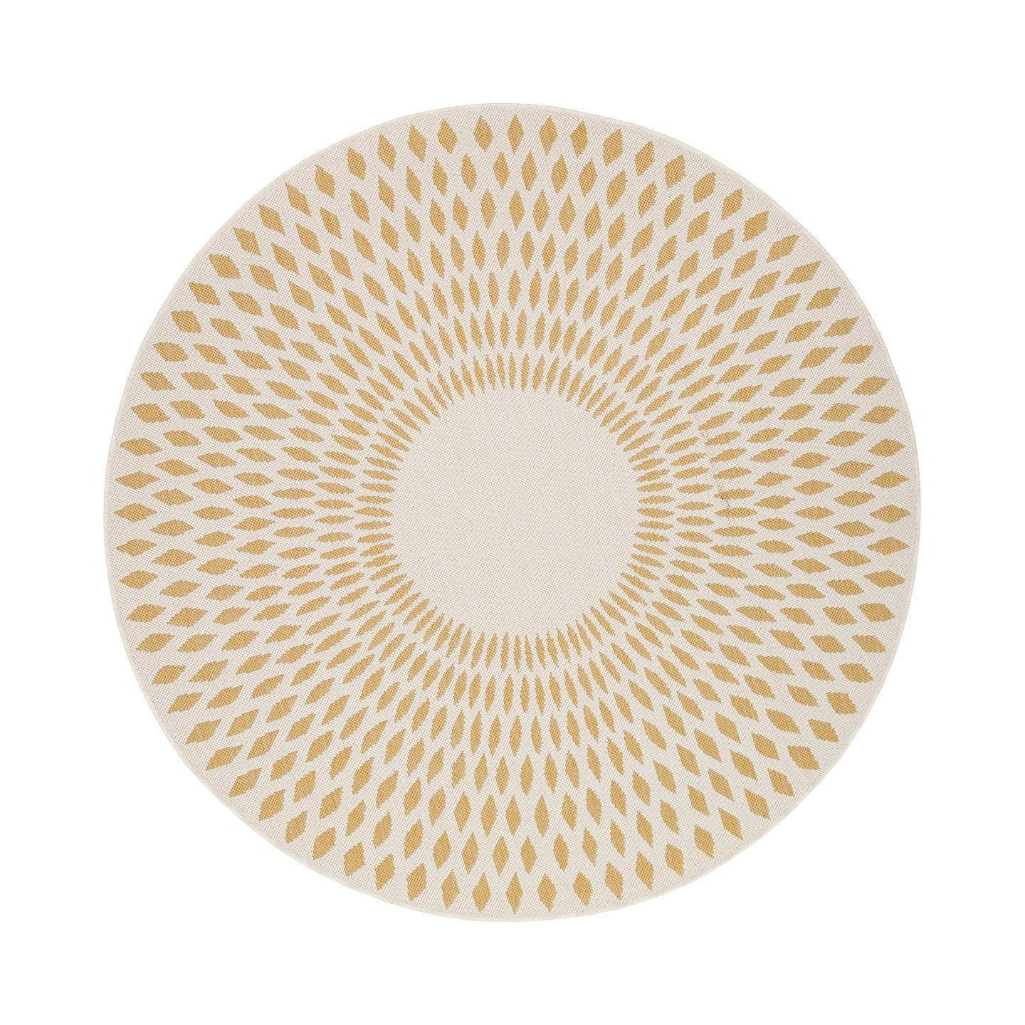 AFK Living Teppich Gelb 120x120 cm
