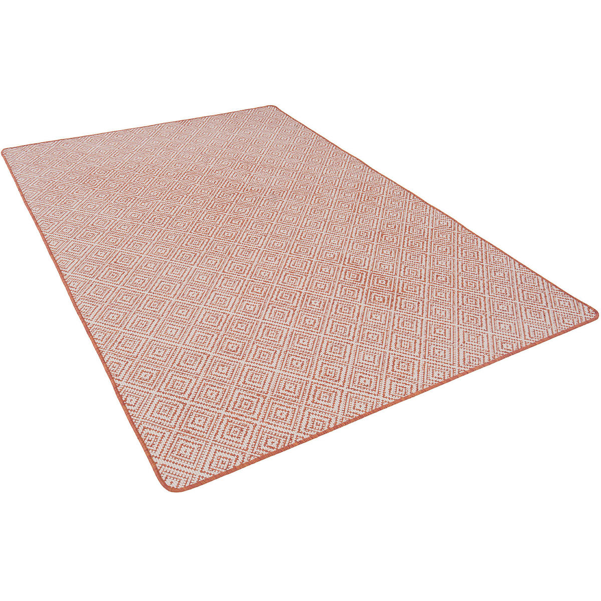 IN- UND OUTDOOR TEPPICH BEIDSEITIG NEWPORT MODERN - Terracotta, Textil (100/300cm) - Snapstyle