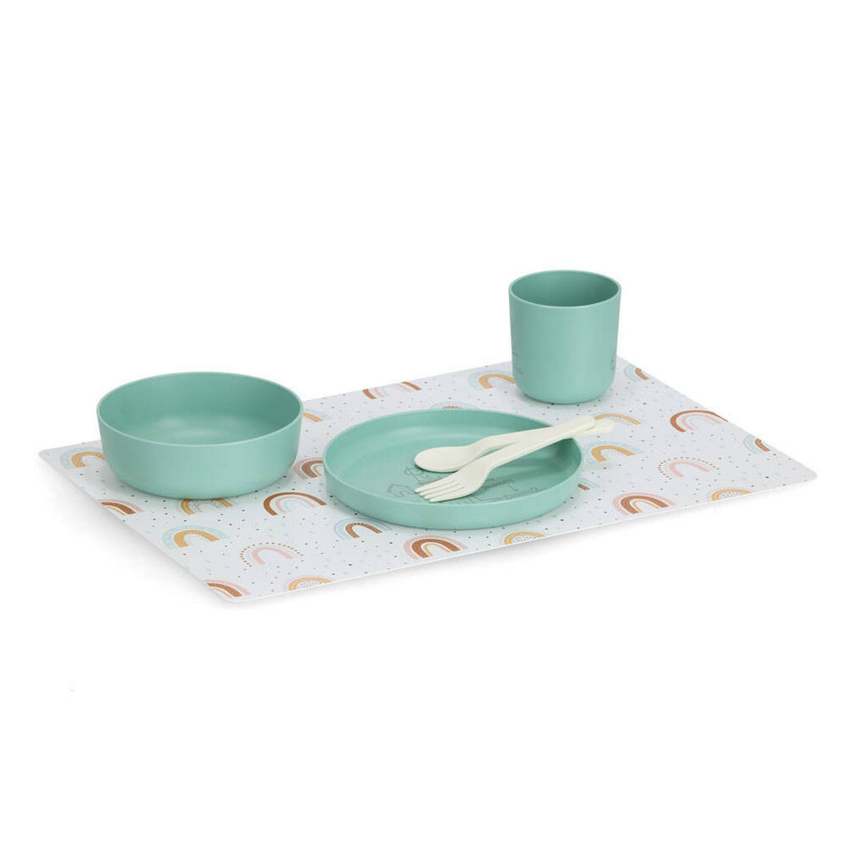 TISCHSET Rainbow 45/30 cm - Multicolor, Kunststoff (30/45cm)