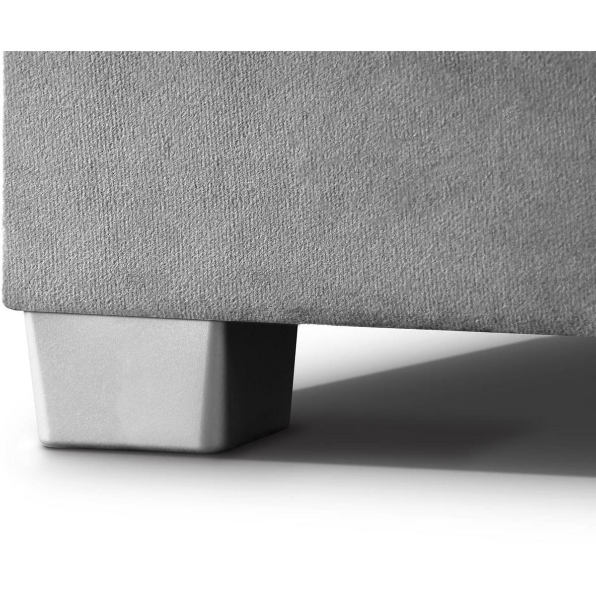 ECKSCHLAFSOFA Teramo rot - Rot/Schwarz, Kunststoff/Textil (235/150cm) - Beautysofa