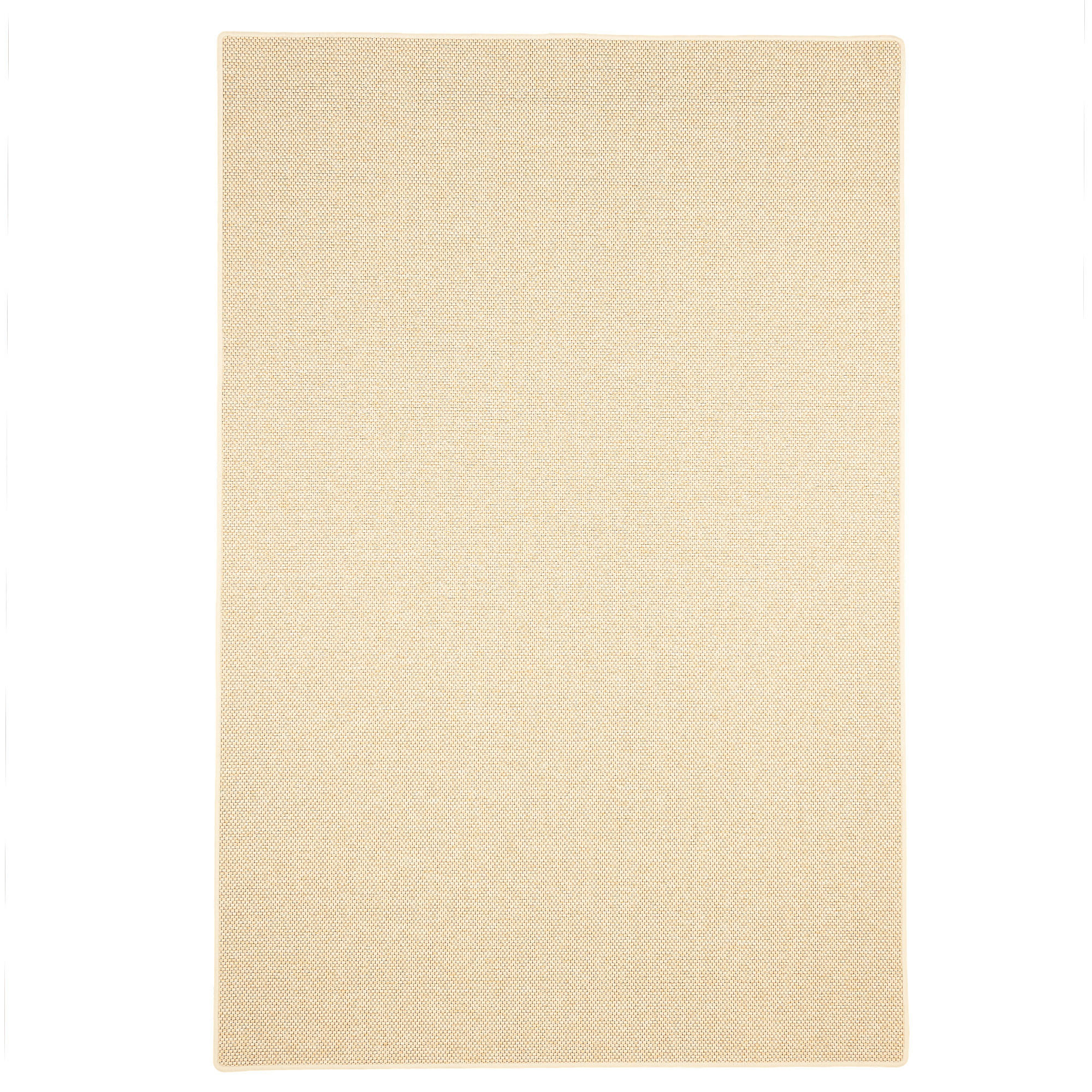 FLACHGEWEBE NATUR TEPPICH BENTZON - Beige, Textil (100/100cm) - Snapstyle