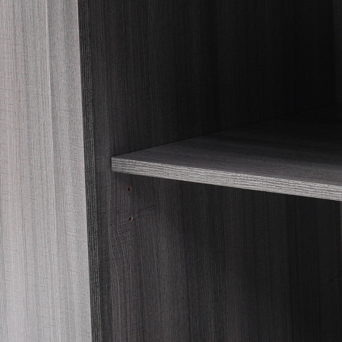 KÜCHENINSEL 129/71/91,5 cm Grau/Weiß aus MDF mit klappbarer Tischplatte - Grau, Holzwerkstoff (46/91.5/129cm) - OKMYHOME