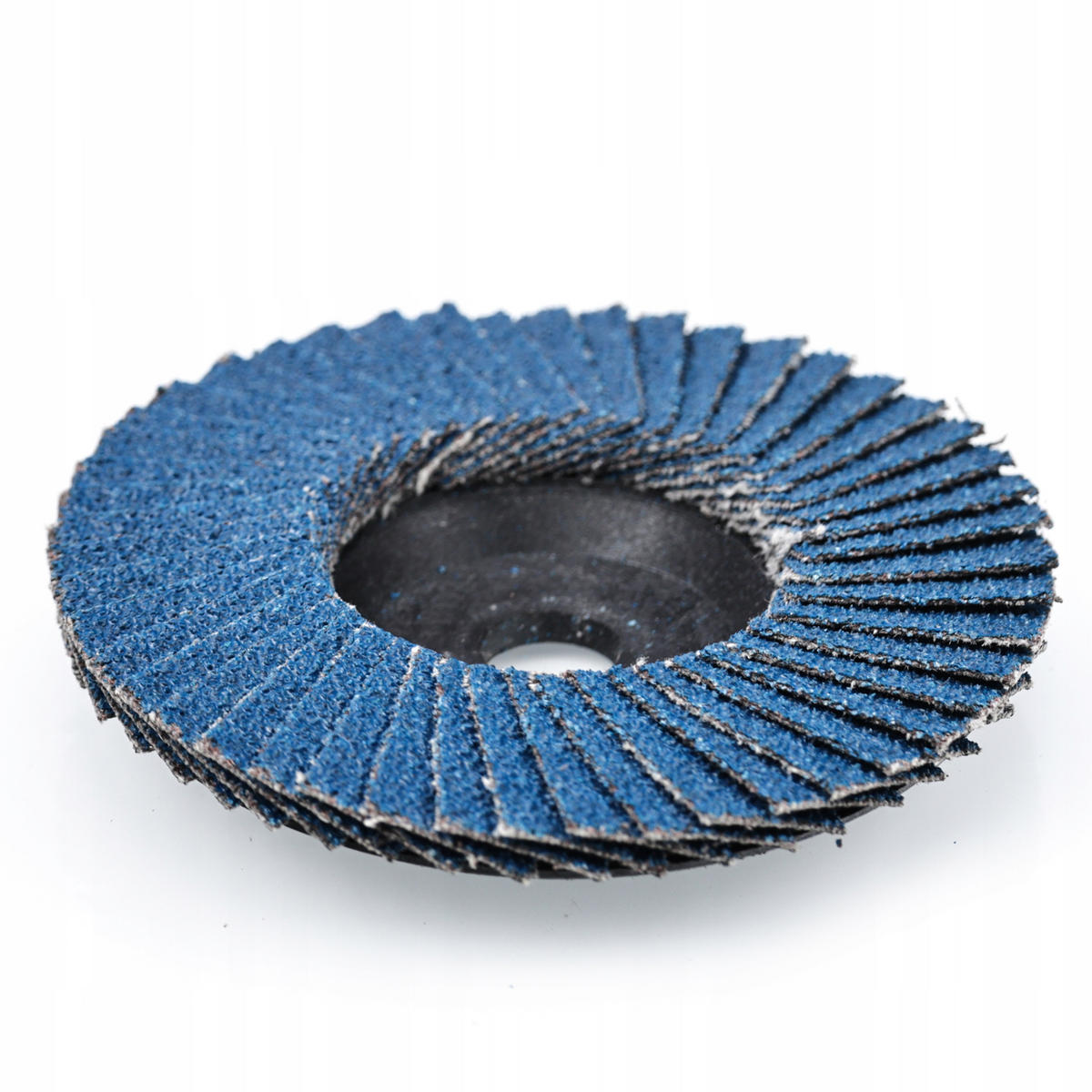 LAMELLENSCHLEIFSCHEIBE Universal - 75 mm, Loch 10 mm, Körnung 120, für Metall und Holz - Multicolor, Kunststoff/Metall (10/10/10cm)