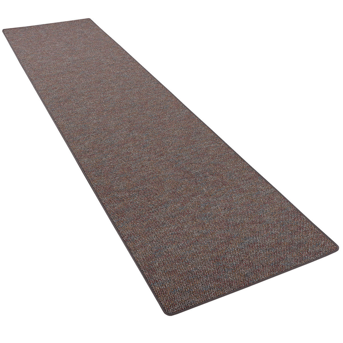 LÄUFER TEPPICH SCHLINGEN TEPPICH ALMA MELIERT - Anthrazit, Textil (80/200cm) - Snapstyle